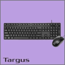 Targus KM600 USB Keyboard & Mouse Combo (AC1350054) (Stock in Back)